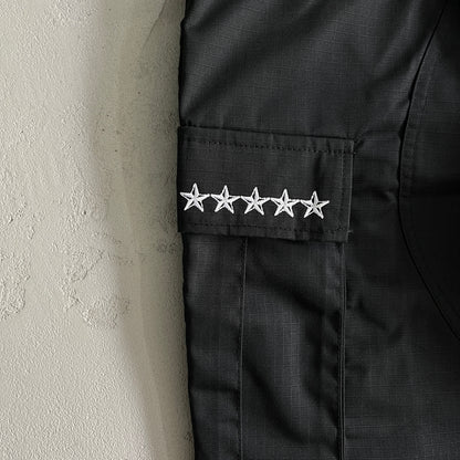 Corteiz 5 Starz Special Edition Guerillaz Cargo Pants Black