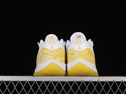 Jordan 11 Retro Low Yellow Snakeskin