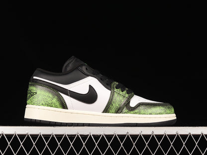 Jordan 1 Retro Low Wear Away Green