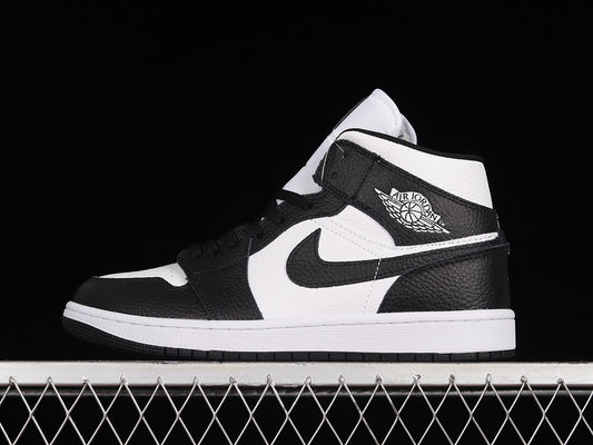 Jordan 1 Mid Split Black White