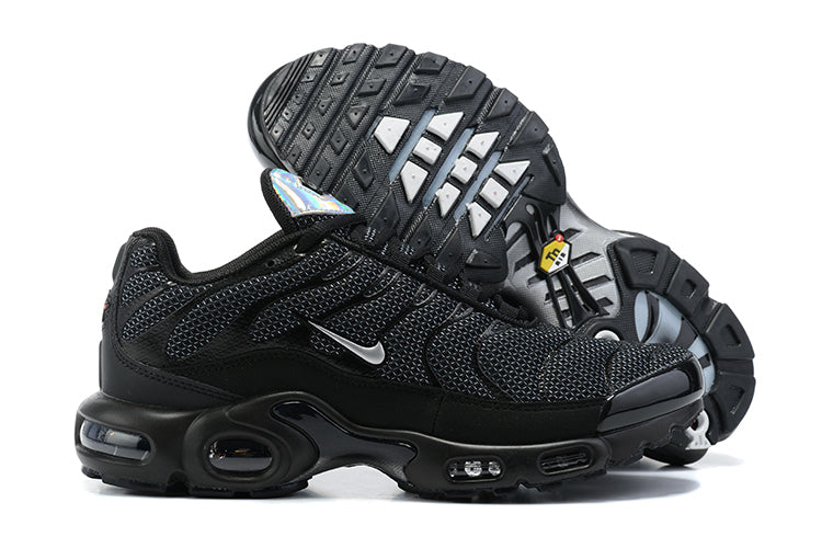 Nike Air Max Plus Black Suede Silver